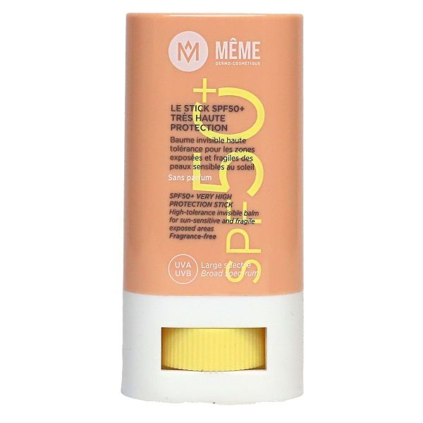 Le stick solaire peau sensible SPF50+ 18g