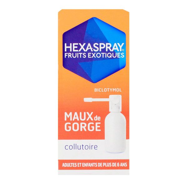 Hexaspray fruits exotiques collutoire 30g