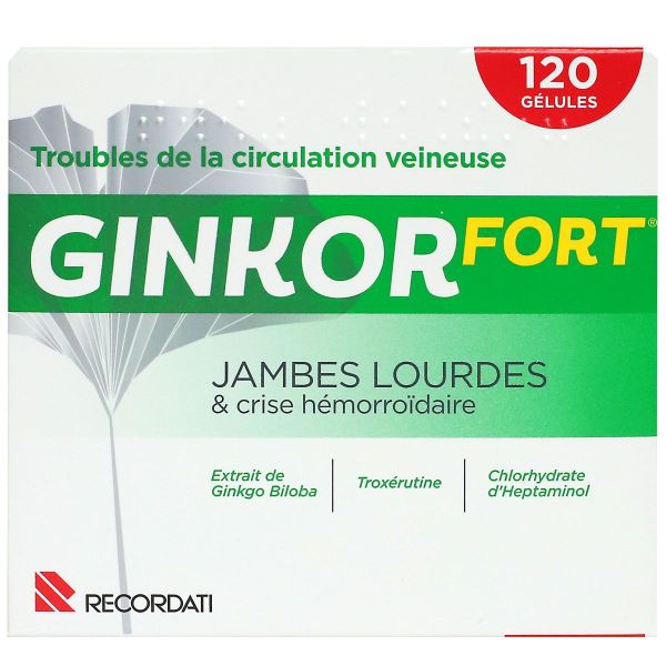 Ginkor Fort 120 gélules