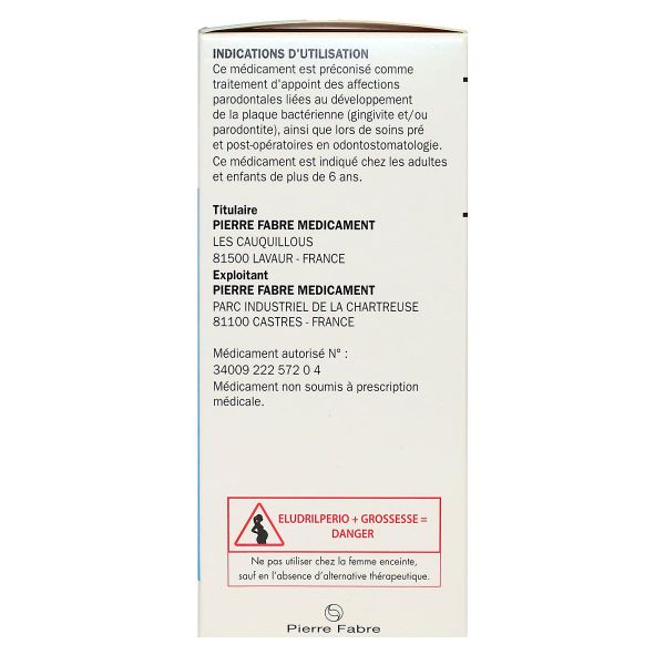 Eludrilpério bain de bouche 200ml