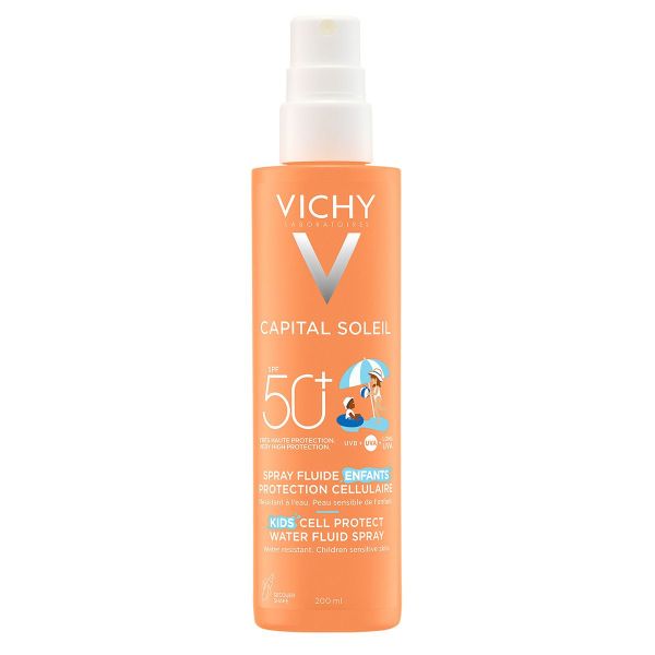 Capital Soleil spray fluide SPF50+ enfant 200ml