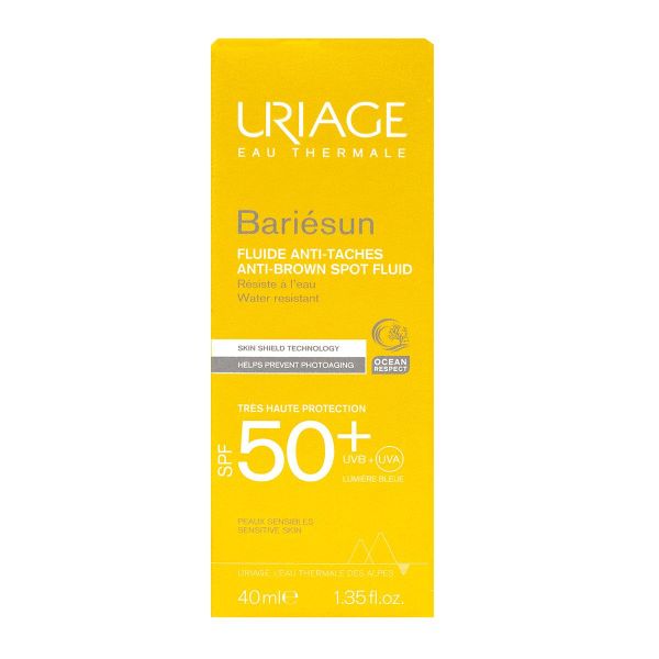 Bariesun fluide anti-tâches très haute protection SPF50+ 40ml