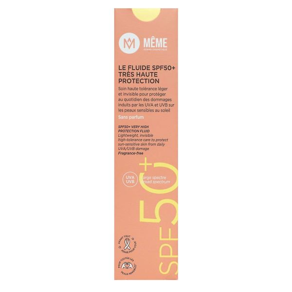 Le fluide solaire peau sensible SPF50+ 40ml