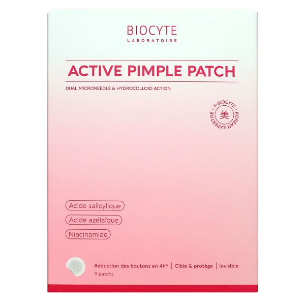 K-Beauty réduction des boutons en 4h 9 patchs