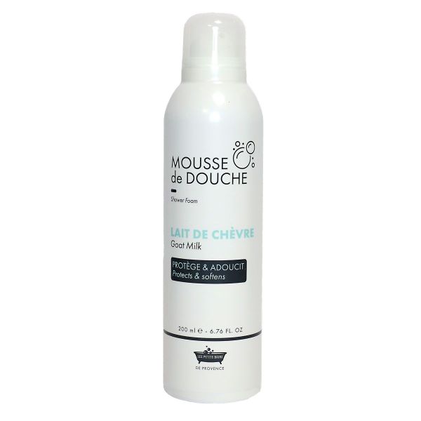 Mousse de douche lait de chèvre 200ml
