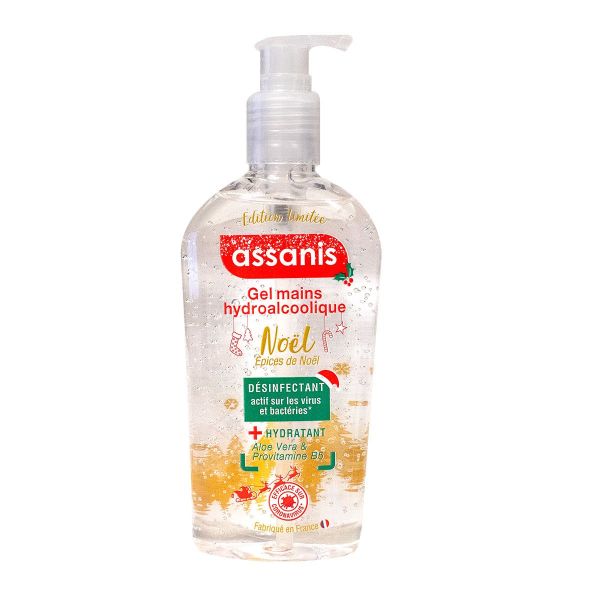 Gel hydroalcoolique épices de Noël 250ml