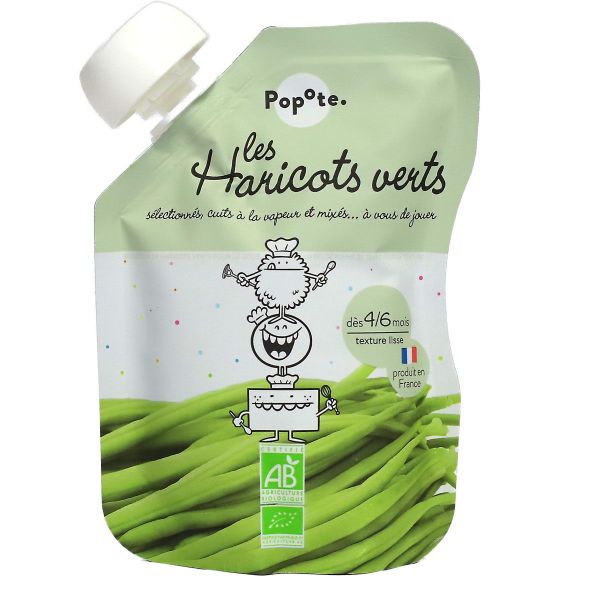 Les haricots gourde purée bio dès 4-6 mois