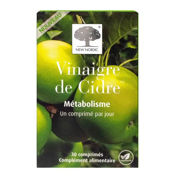 Vinaidre de cidre métabolisme 30 comprimés