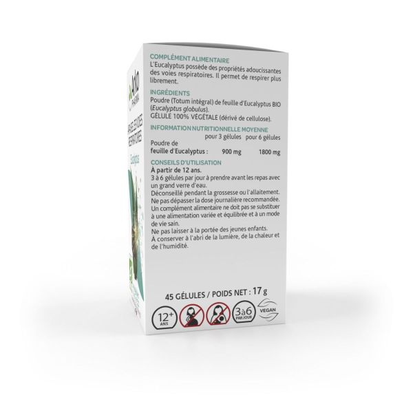 Arkogélules eucalyptus bio 45 gélules