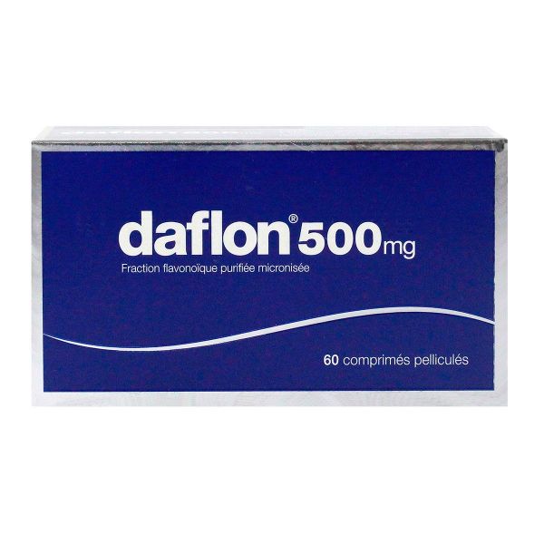 Daflon 500mg 60 comprimés