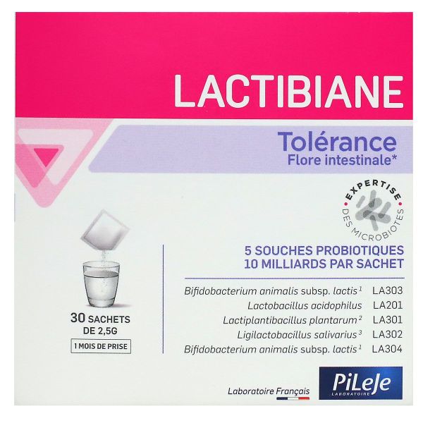 Lactibiane Tolérance 30 sachets x 2.5g