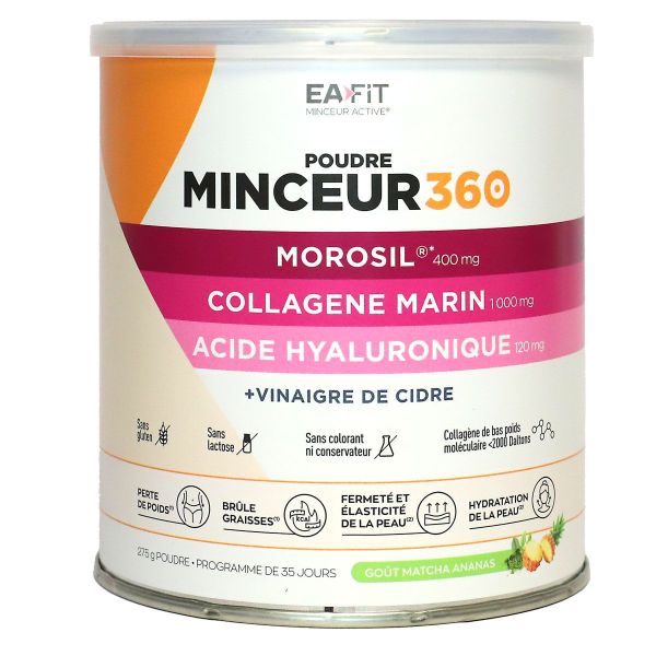Minceur 360 poudre Morosil goût Matcha exotique 275g