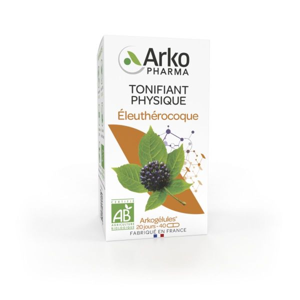 Arkogélules eleuthérocoque bio 40 gélules