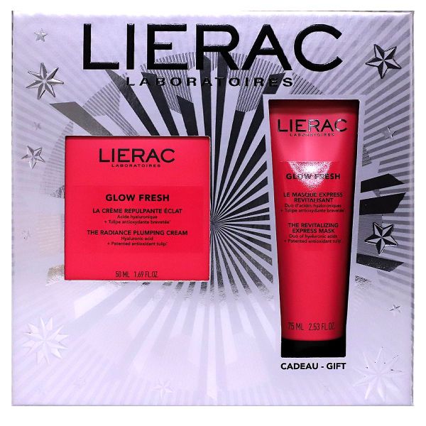 Coffret Glow Refresh creme repulpante et masque Express