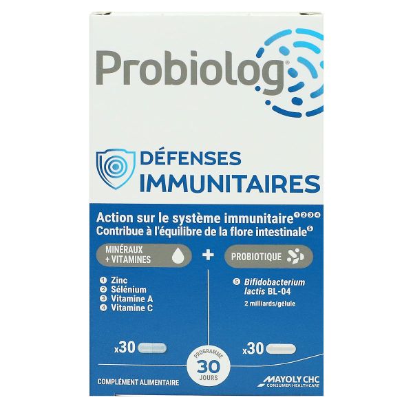 Défenses immunitaires 60 gélules