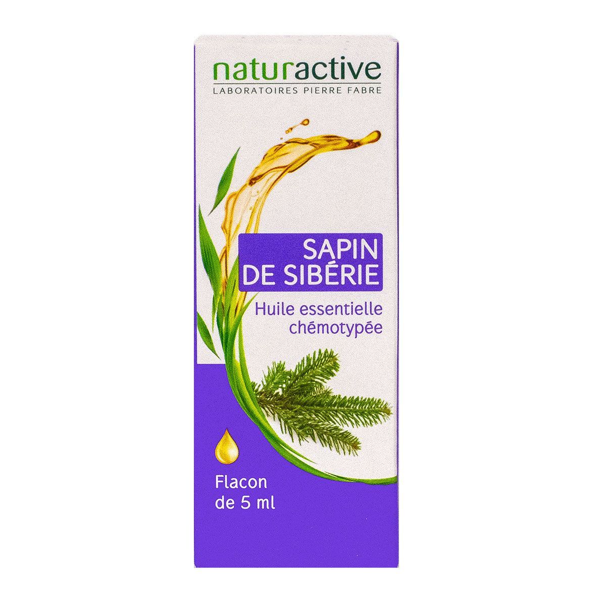 Naturactive huile essentielle sapin de Sibérie 5ml