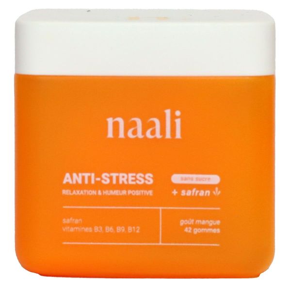 Anti-stress 42 gummies au safran