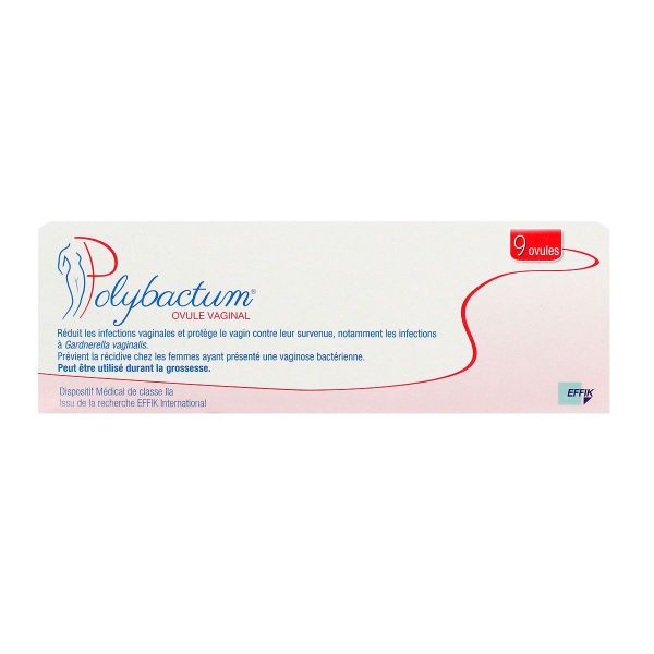 Polybactum 9 ovules vaginaux