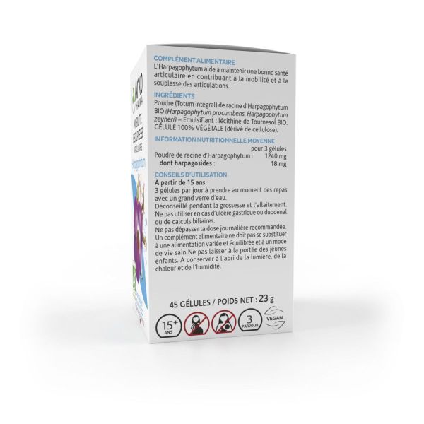 Arkogélules Harpagophytum bio 45 gélules
