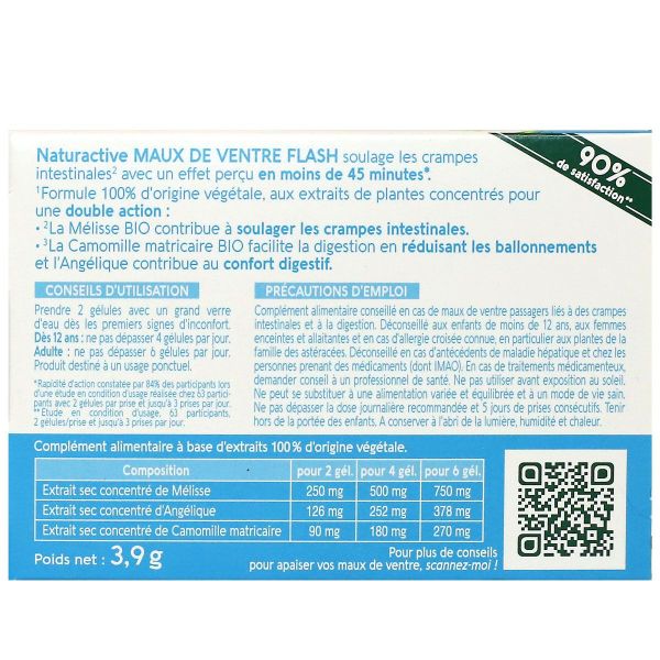 Maux de ventre Flash dès 12 ans 10 gélules