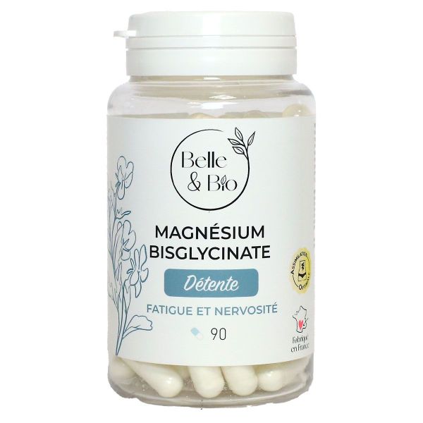Magnésium Bisglycinate détente et nervosité 90 gélules