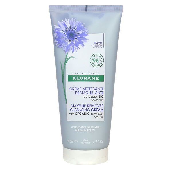 Crème nettoyante démaquillante bleuet 200ml