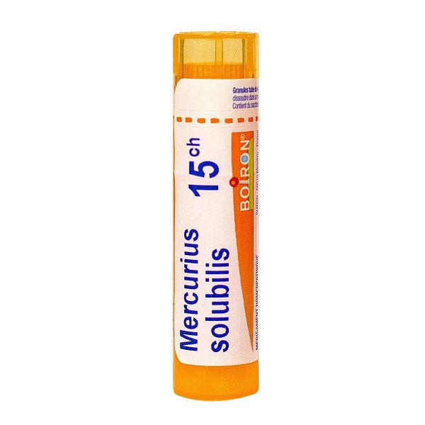 Mercurius solubilis tube granules