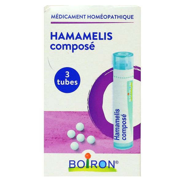 Hamamelis composé Homéopack 3 tubes granules