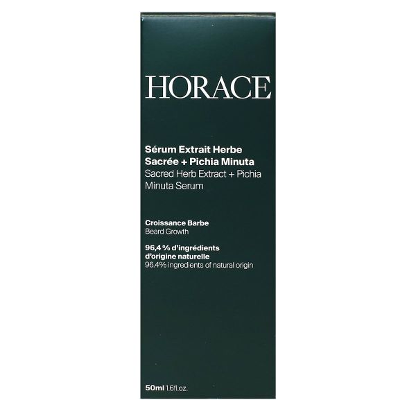 Serum extrait herbe sacrée et Pichia Minuta croissance barbe 50ml