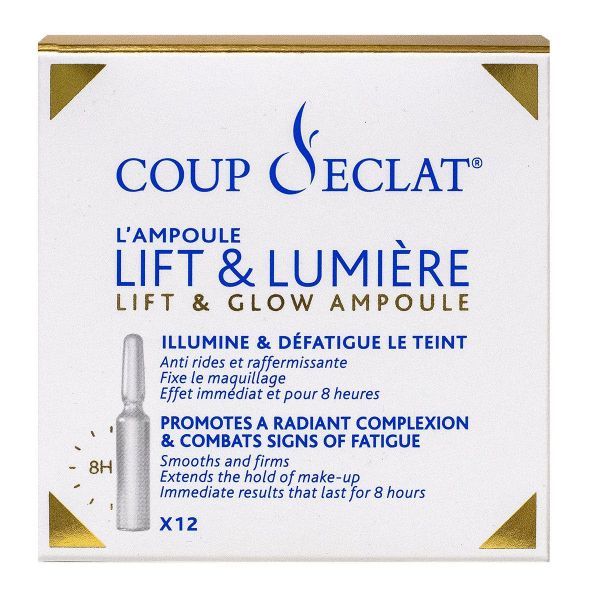 12 ampoules Lift & Lumière