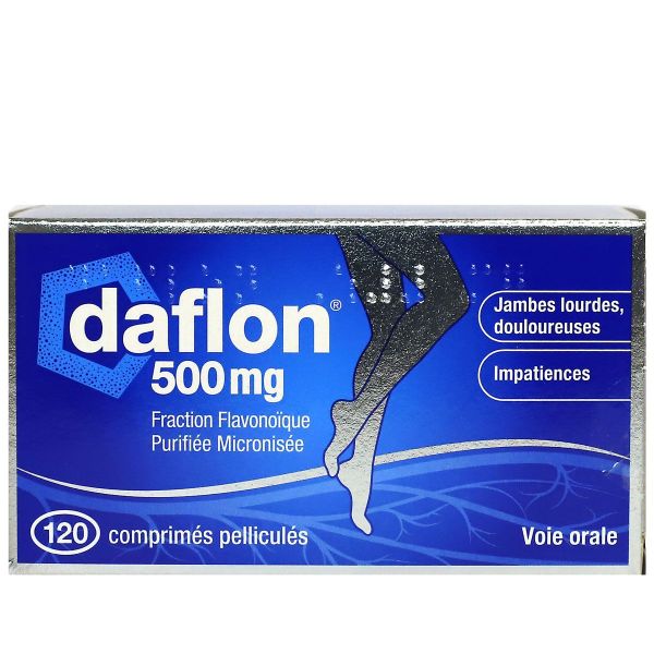 Daflon 500mg 120 comprimés