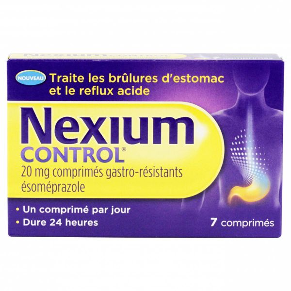 Nexium control ésoméprazole 20mg