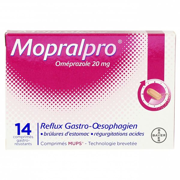 Mopralpro 20mg comprimés