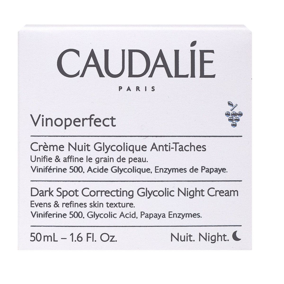 Caudalie Vinoperfect crème nuit glycolique - 50ml