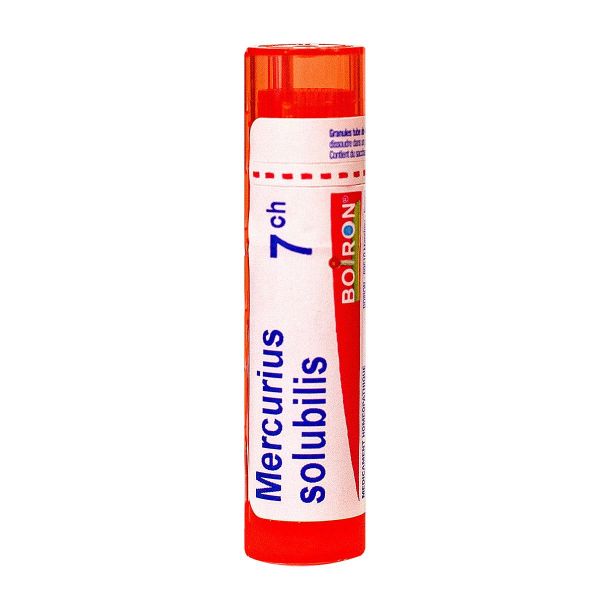 Mercurius solubilis tube granules