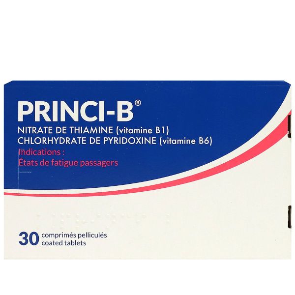 Princi B fatigue passagère 30 comprimés