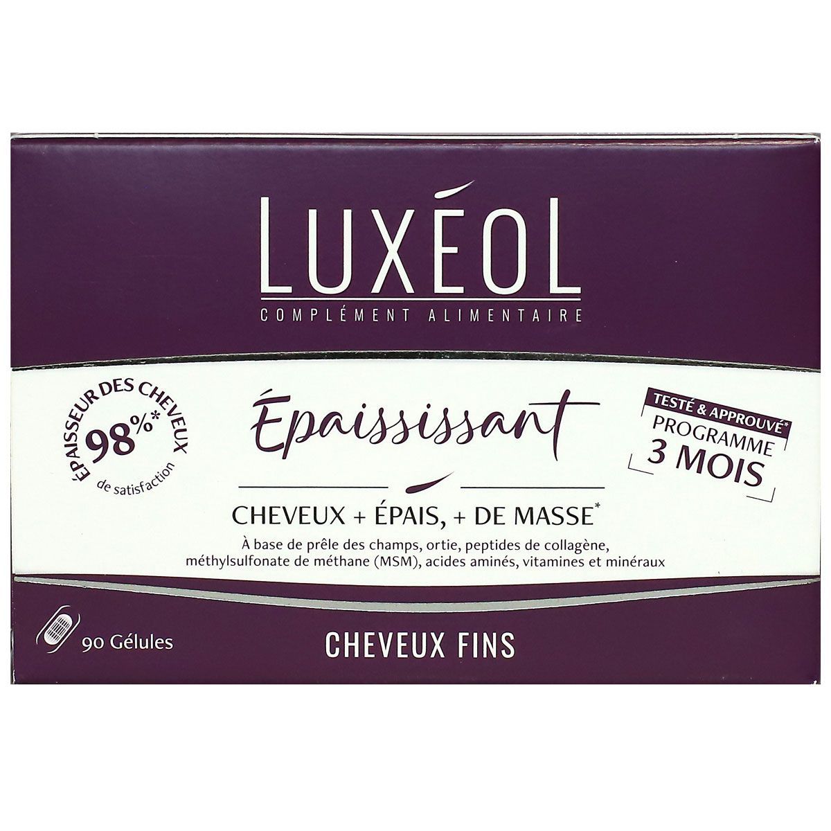 Luxéol épaississant est un complément alimentaire formulé pour des — free download