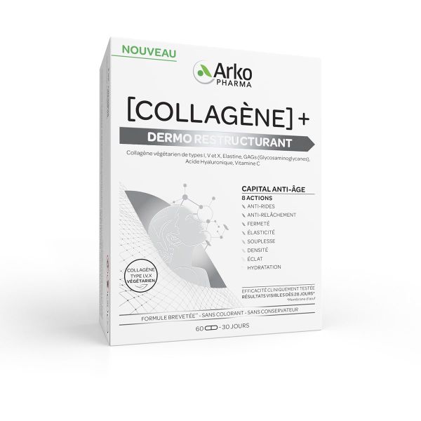 Collagene+ Dermo restructurant 8 actions 60 gélules