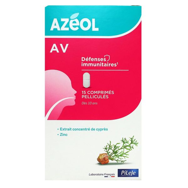 Azeol AV défenses immunitaires 15 comprimés