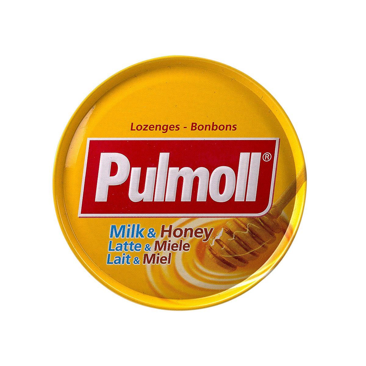Les bonbons Lait et miel de la marque Pulmoll sont des pastilles  adoucissantes pour la gorge.