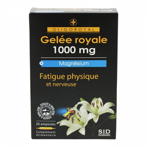 Gelée royale Mg 20 ampoules