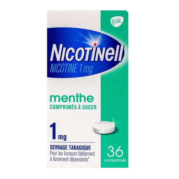 1mg comprimés à sucer menthe 36 comprimés