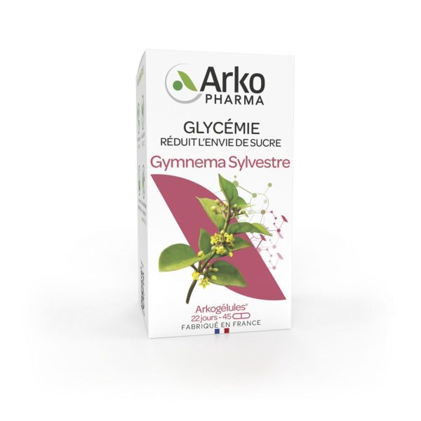 Arkogélules gymnema 45 gélules