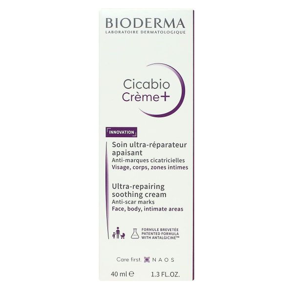 Cicabio crème+ soin ultra réparateur 40ml