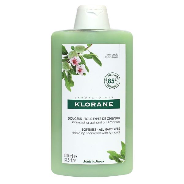 Shampooing gainant amande tout type de cheveux 400ml