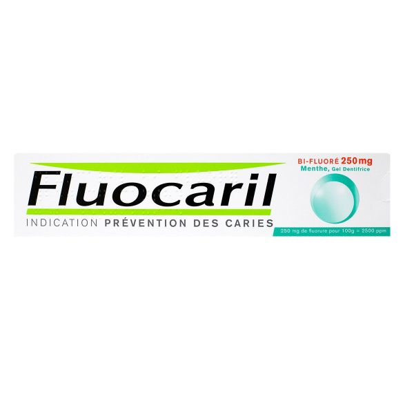 Dentifrice gel bi-fluoré menthe 125ml