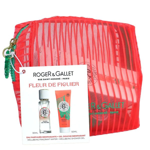Trousse eau parfumée bienfaisante fleur de figuier 30ml + gel douche 50ml