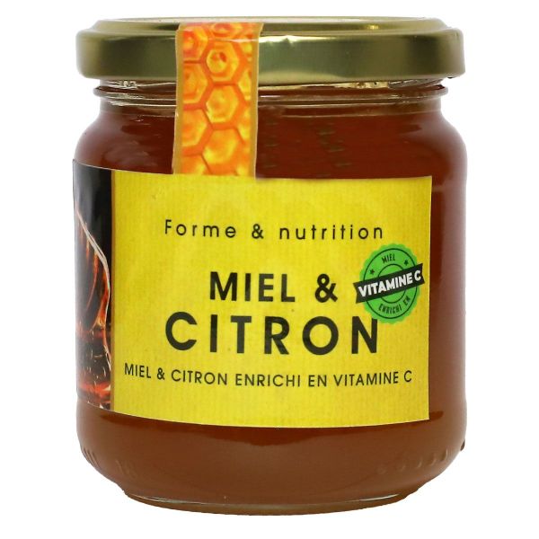 Miel et citron 250g