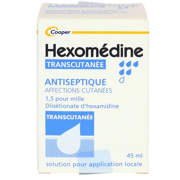 Héxomédine transcutanée solution 45ml