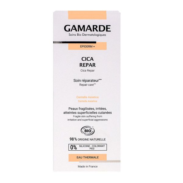 Epiderm+ Cica Repar soin réparateur bio 40ml